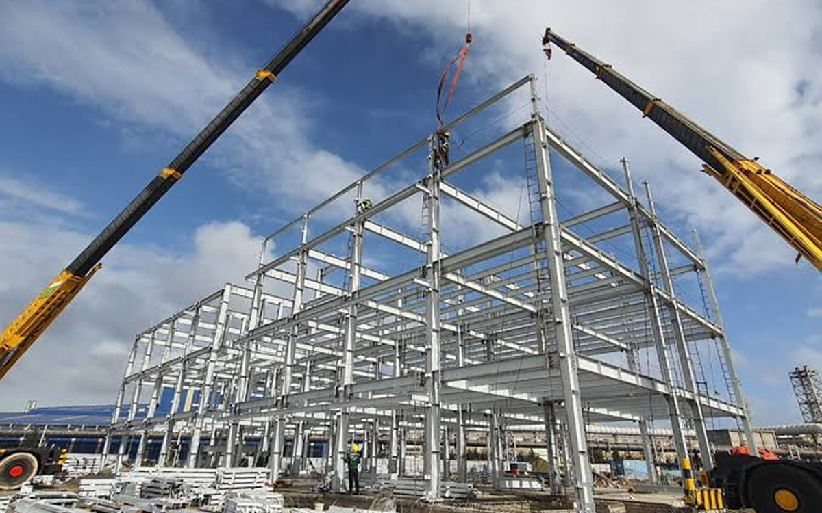 Steel Structure Building product range by Huisheng