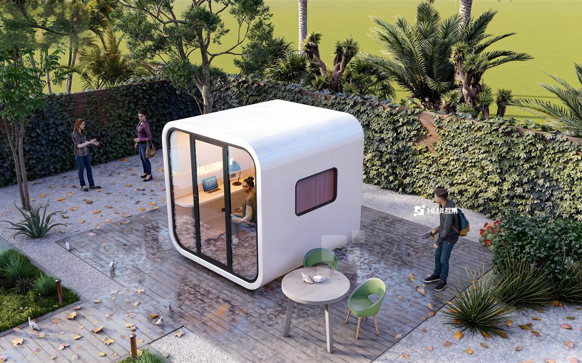 10ft Apple Cabin Office real product photo by Huisheng