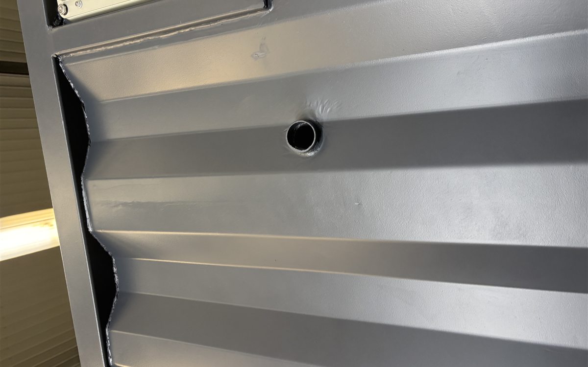 Commercial Container Buildings: genuine product views — construction and finish reference