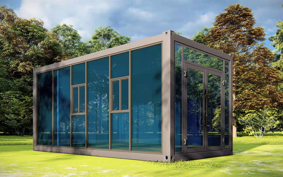 X-Folding Container House real product photo by Huisheng
