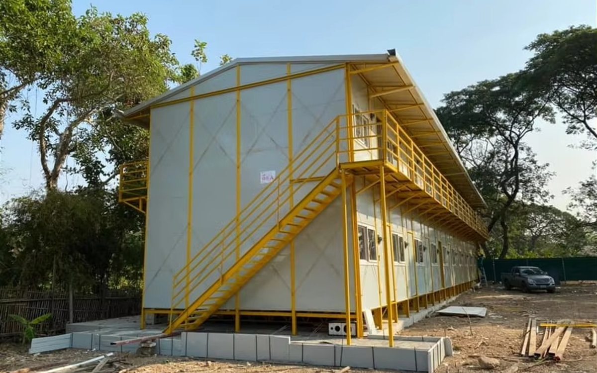 K-Type Prefabricated Houses: genuine product views — configuration or project reference