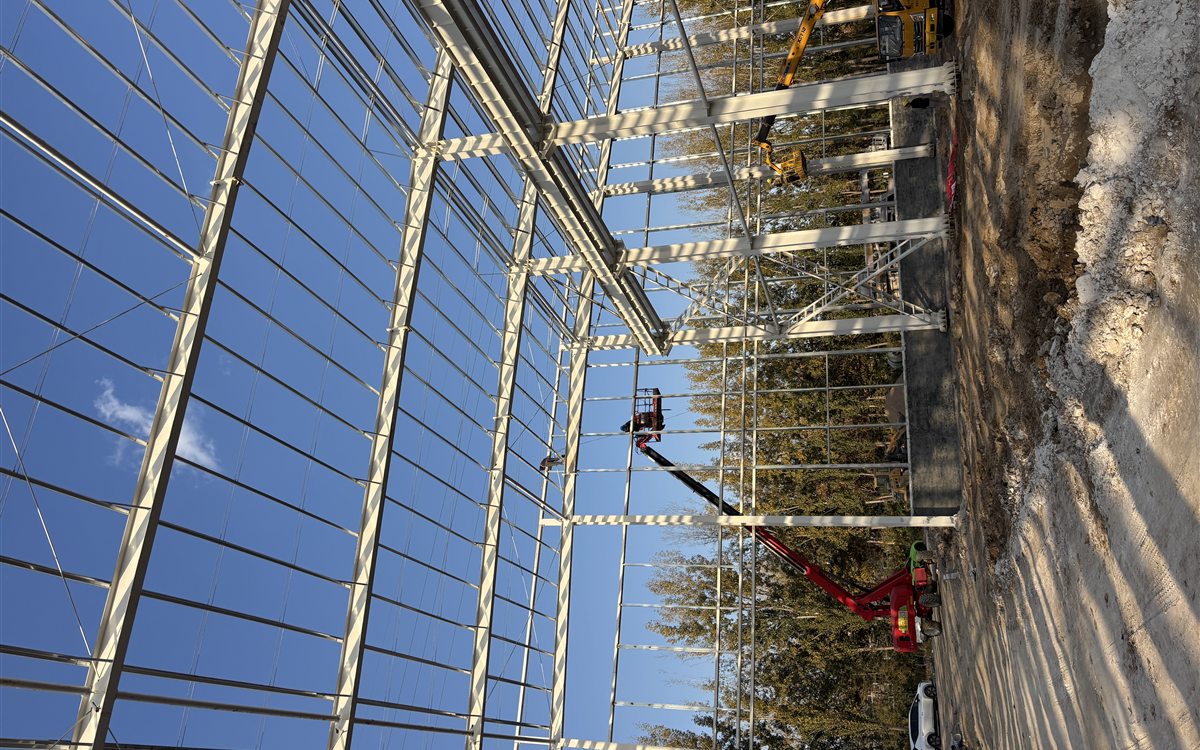 Steel Structure Building: genuine product views — alternative exterior angle