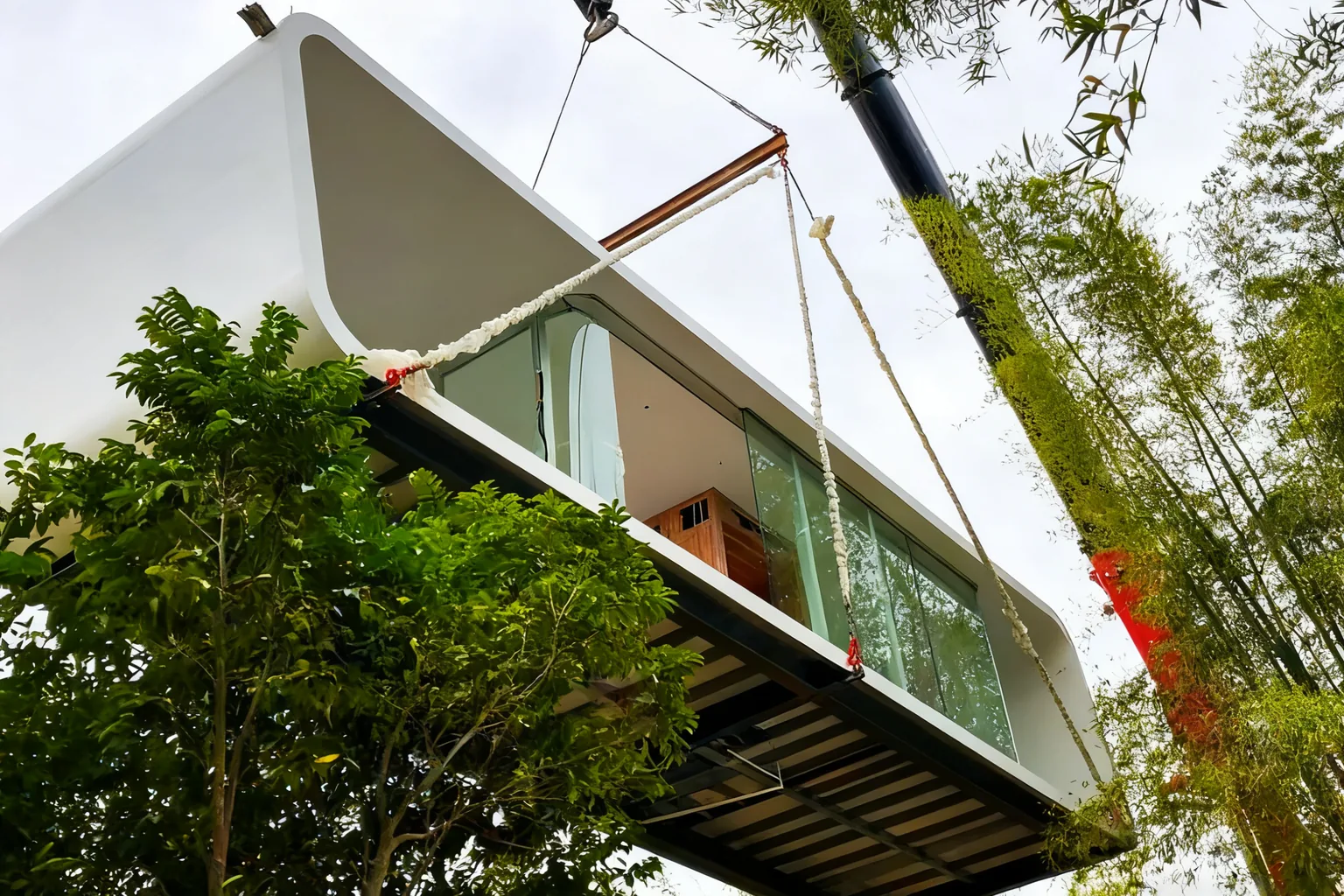 Apple Cabin House for Backyard Guest Houses