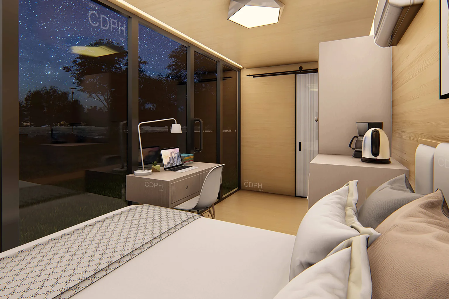 Apple Cabin House for Emergency Relief Housing