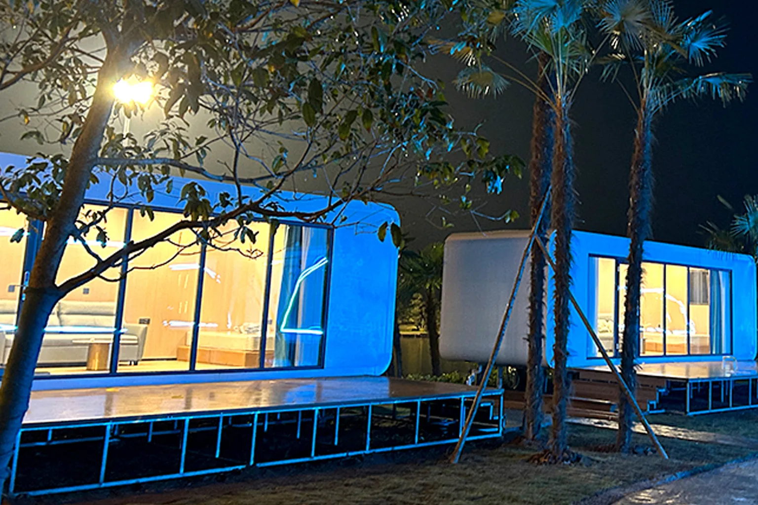 Apple Cabin House for Glamping Resorts
