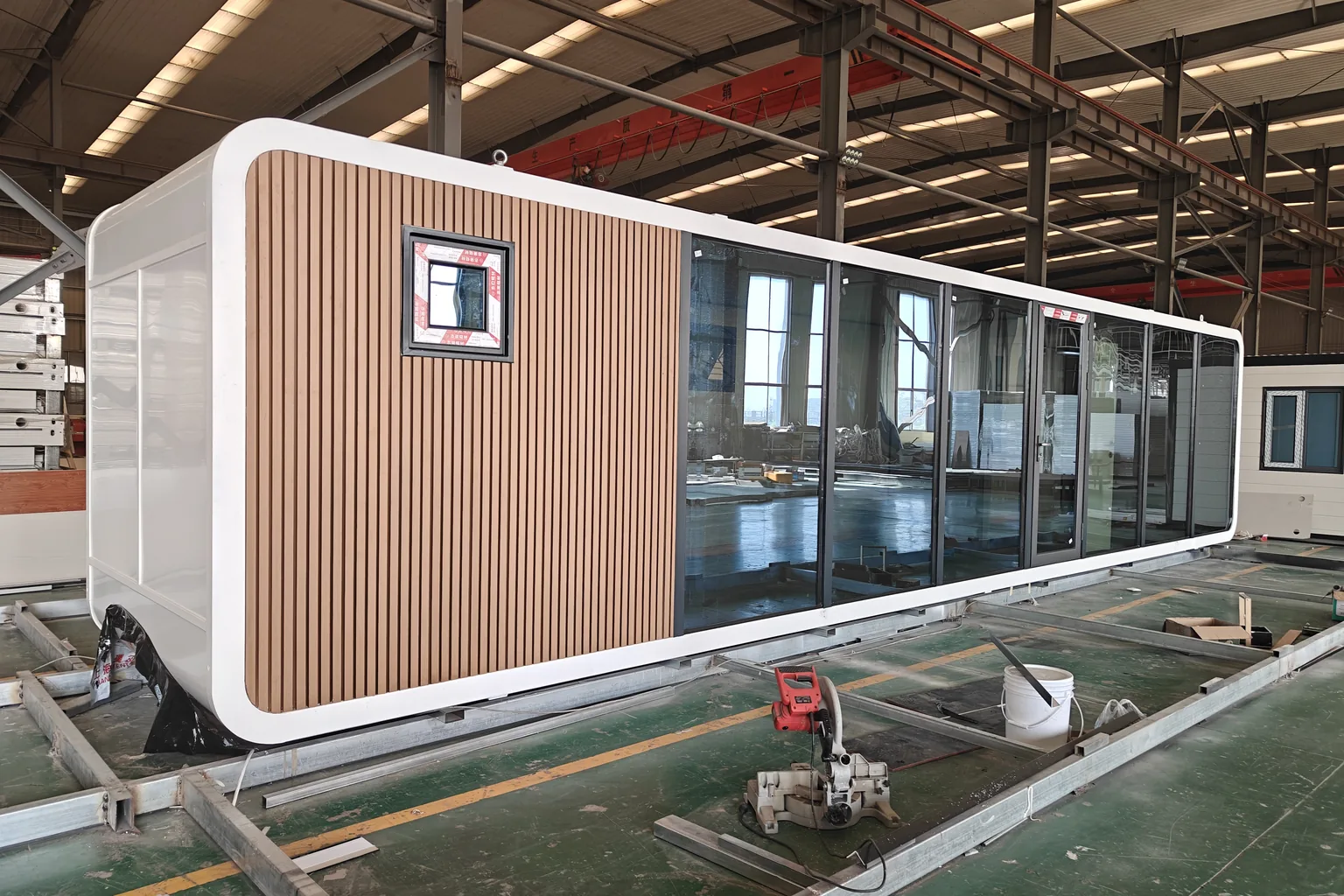 Apple Cabin House for Project Management Offices
