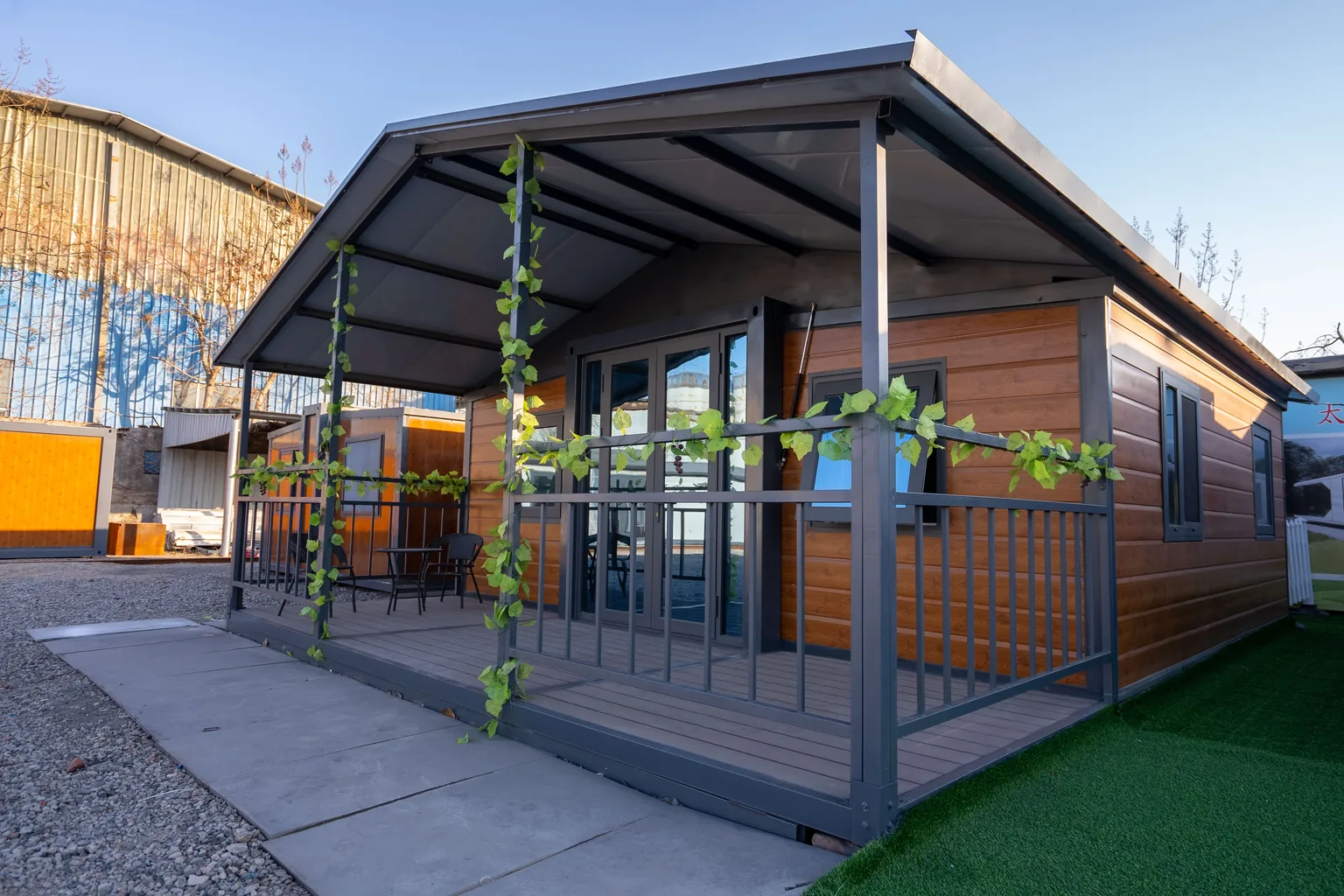 Expandable Container House for Canteens and Commercial Kitchens