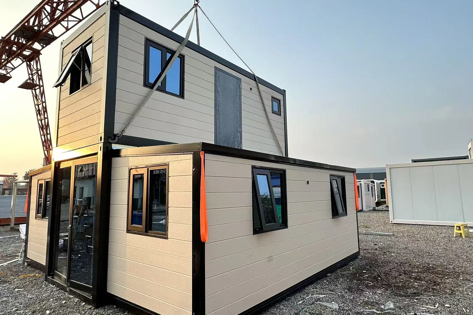 Expandable Container House for Construction Site Offices