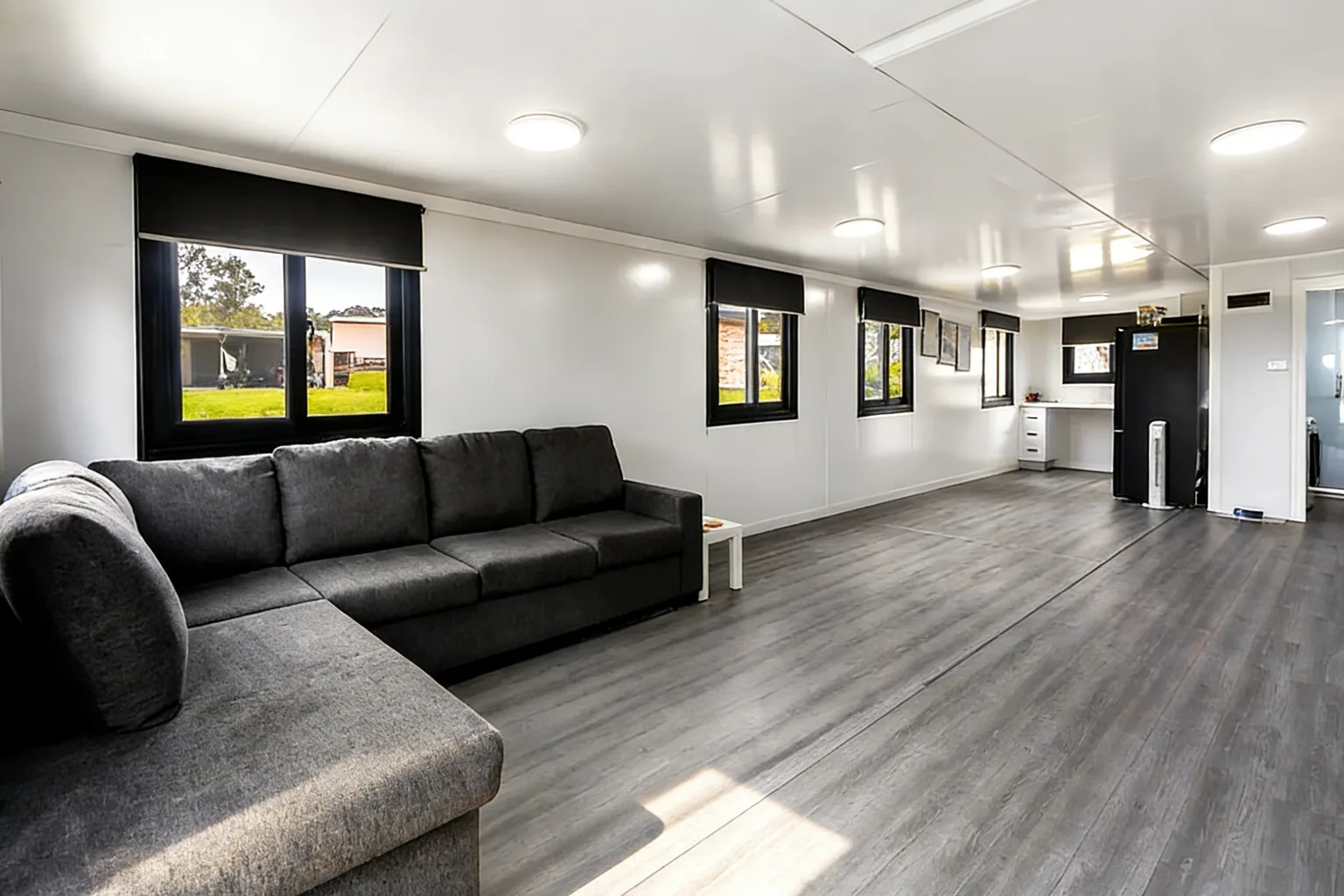 Expandable Container House for Exhibition and Event Buildings