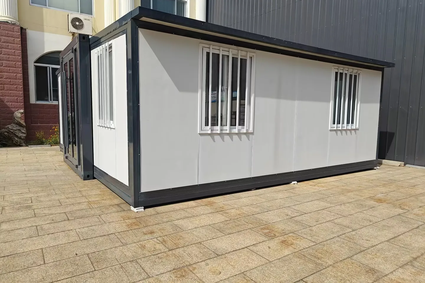 Expandable Container House for Military Barracks and Support Bases