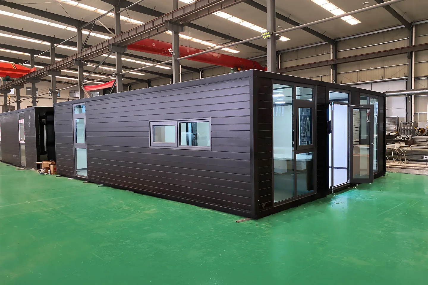 Expandable Container House for Oil and Gas Field Camps
