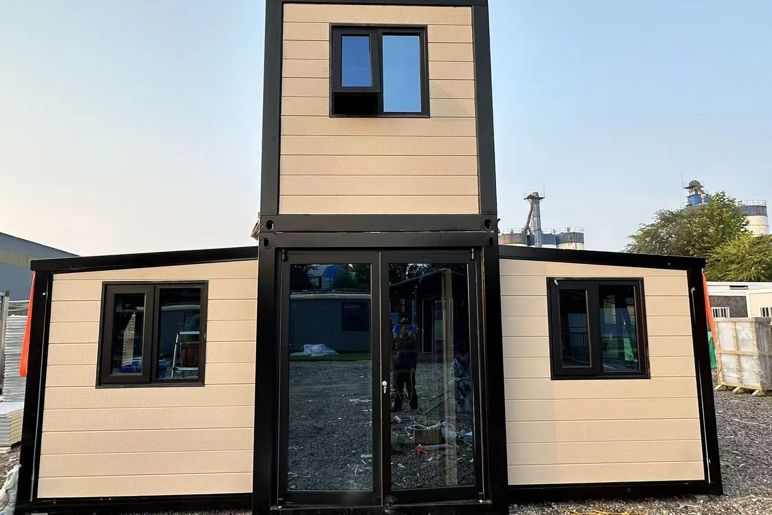 Expandable Container House for Remote Mining Camps