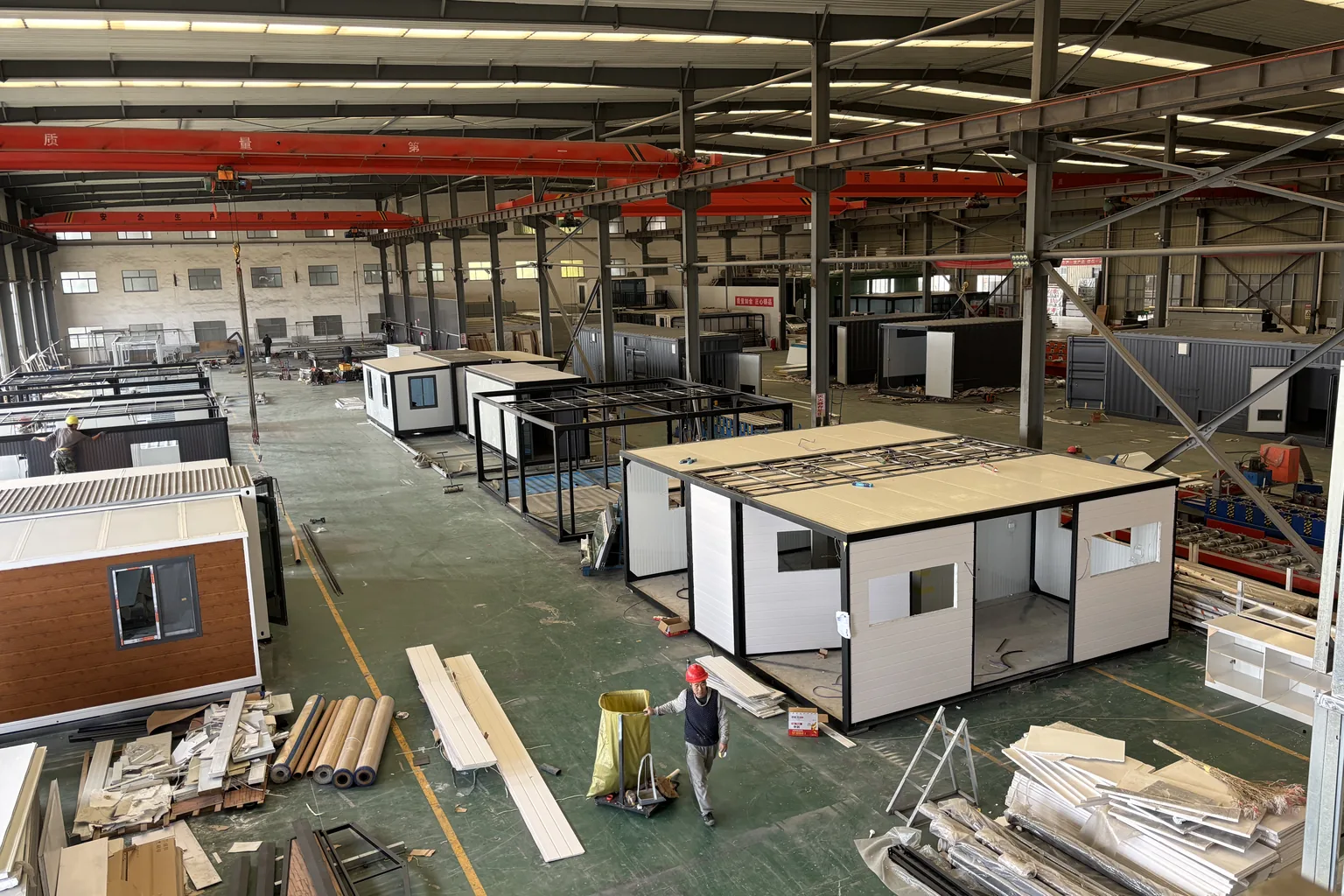 Expandable Container House for Student Dormitories