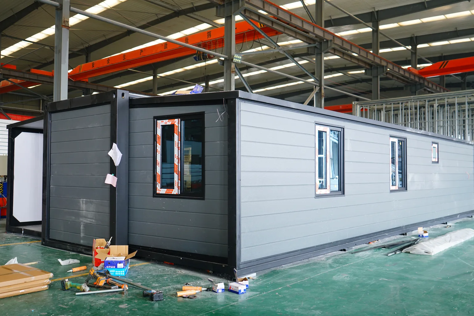Expandable Container House for Temporary Hospitals