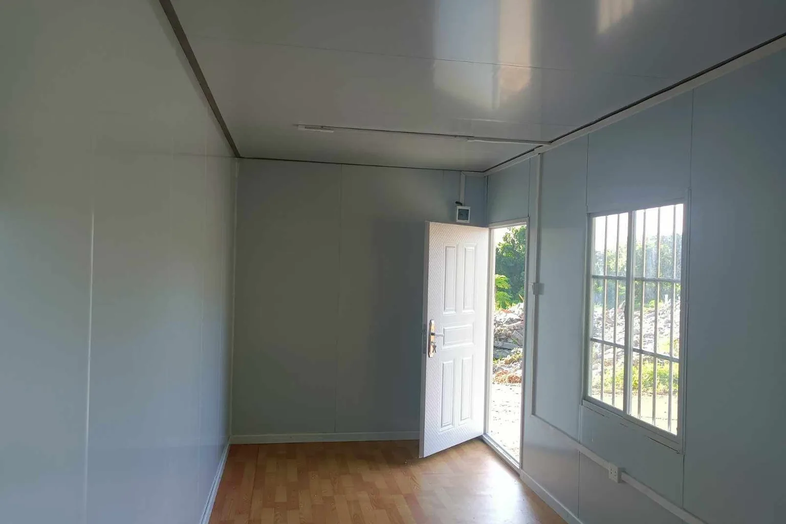 Flat-Pack Container House for Exhibition and Event Buildings