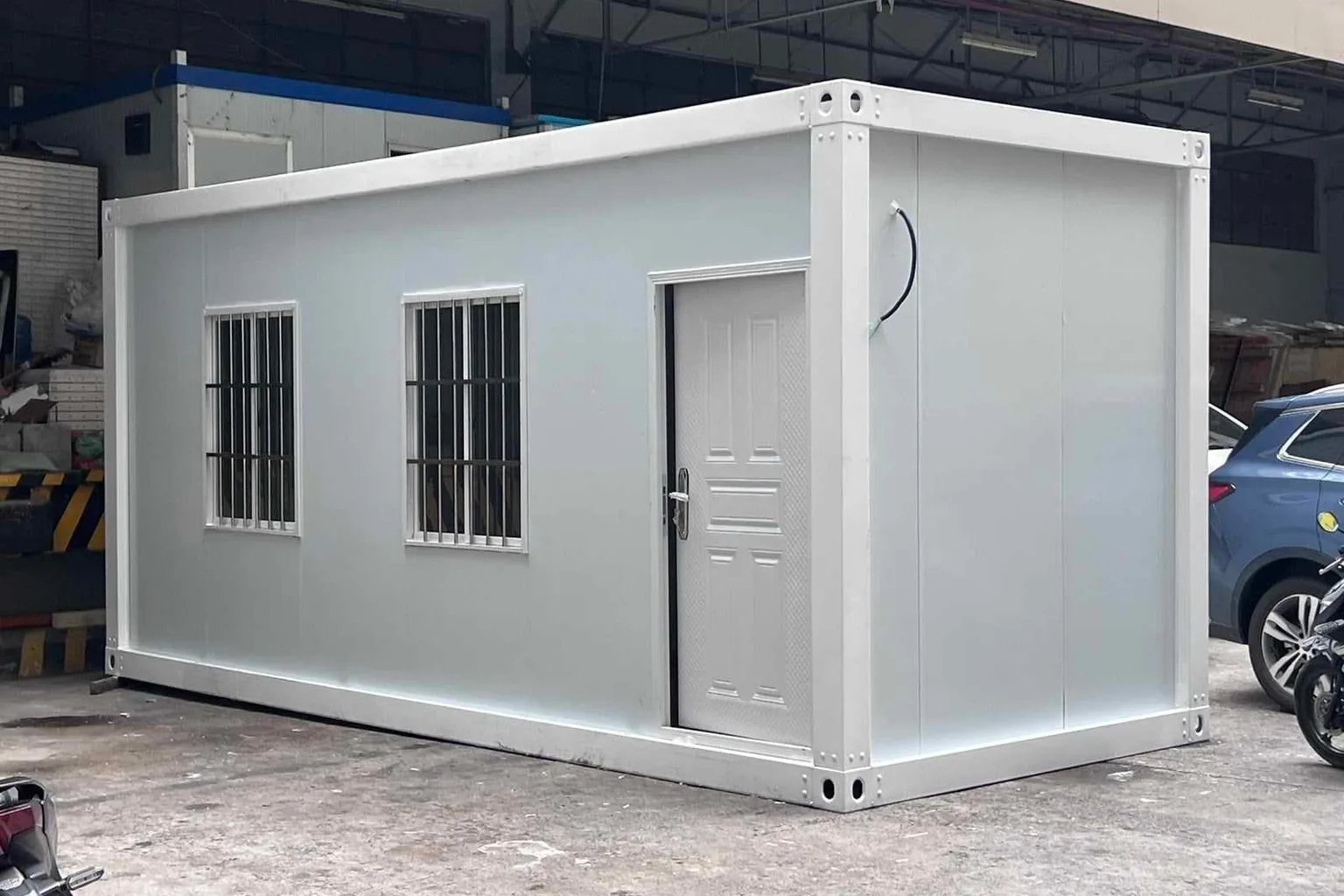 Flat-Pack Container House for Fitness and Wellness Studios