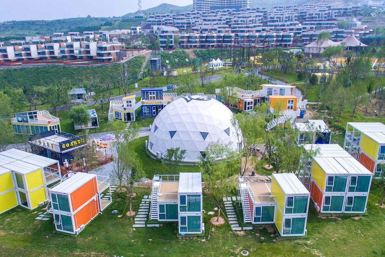 Quick-Assembly Container House for Construction Site Offices