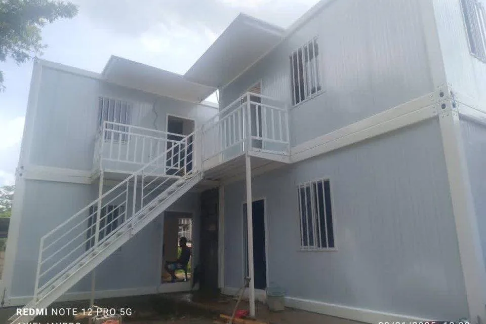 Quick-Assembly Container House for Military Barracks and Support Bases
