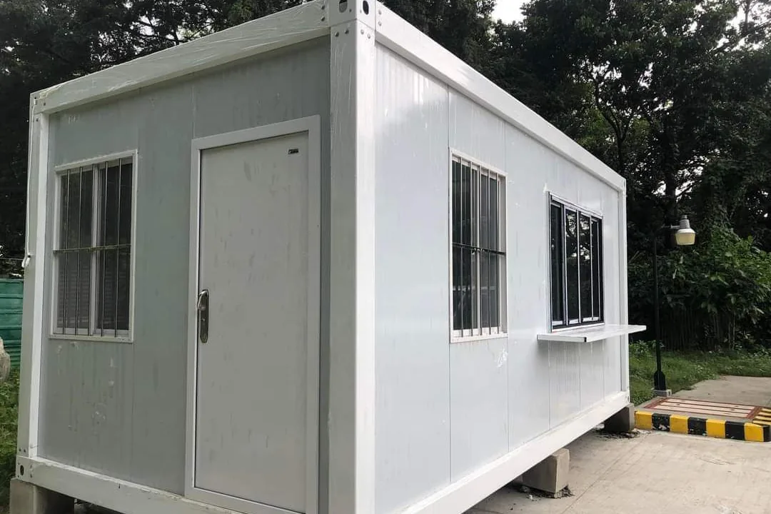 Quick-Assembly Container House for Retail and Pop-Up Shops