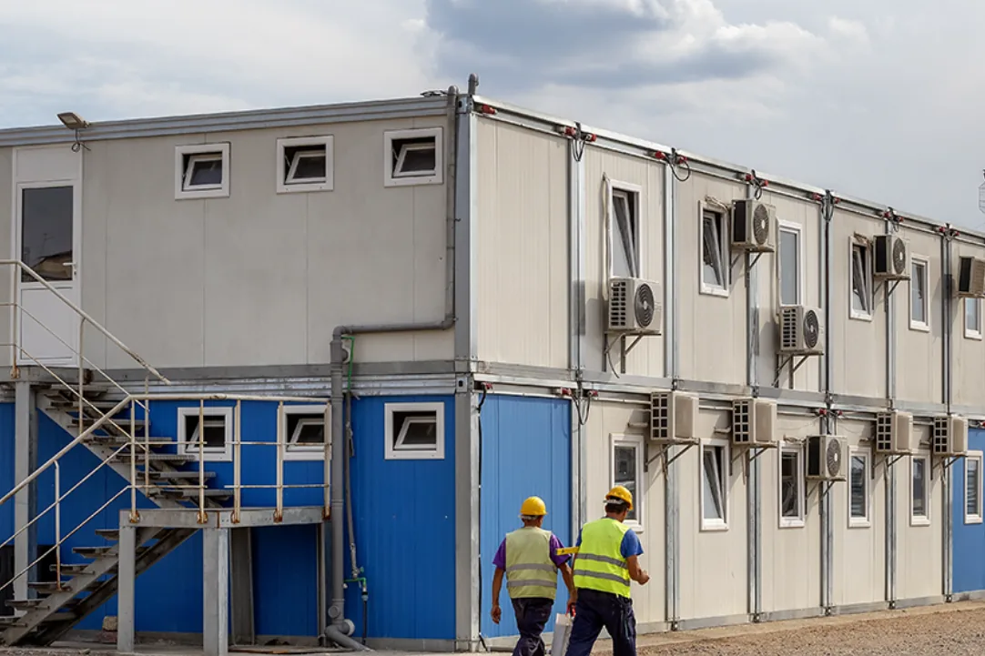 Quick-Assembly Container House for Seasonal Staff Housing