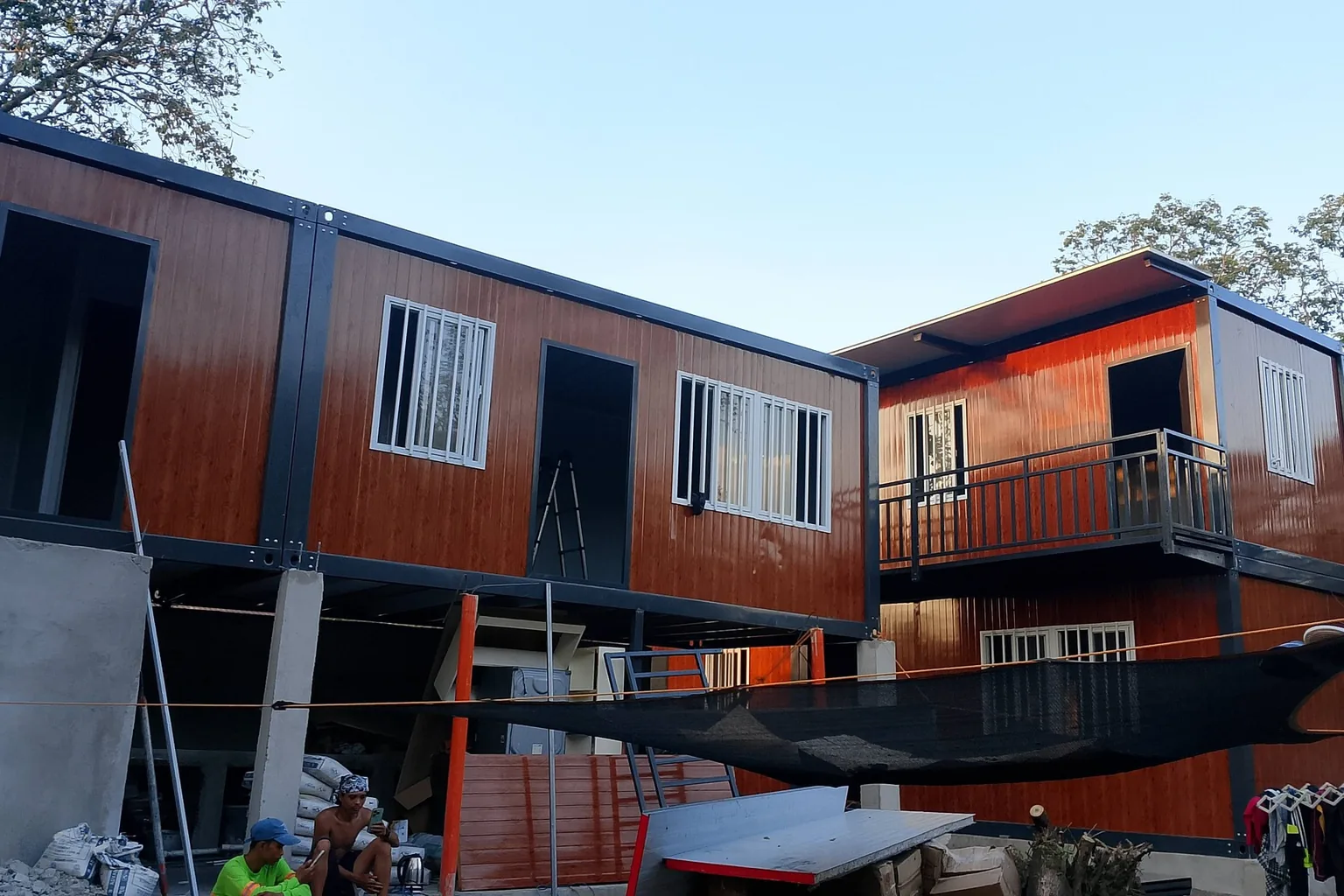 Quick-Assembly Container House for Security and Guard Houses