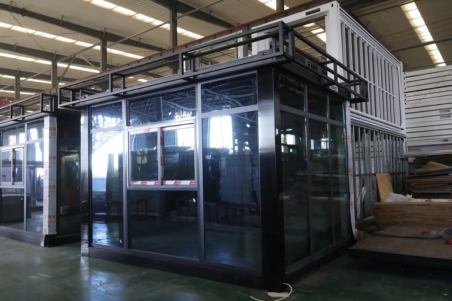 Quick-Assembly Container House for Training Centres