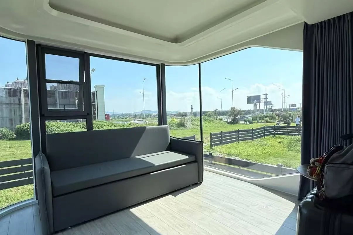 Space Capsule House for Backyard Guest Houses