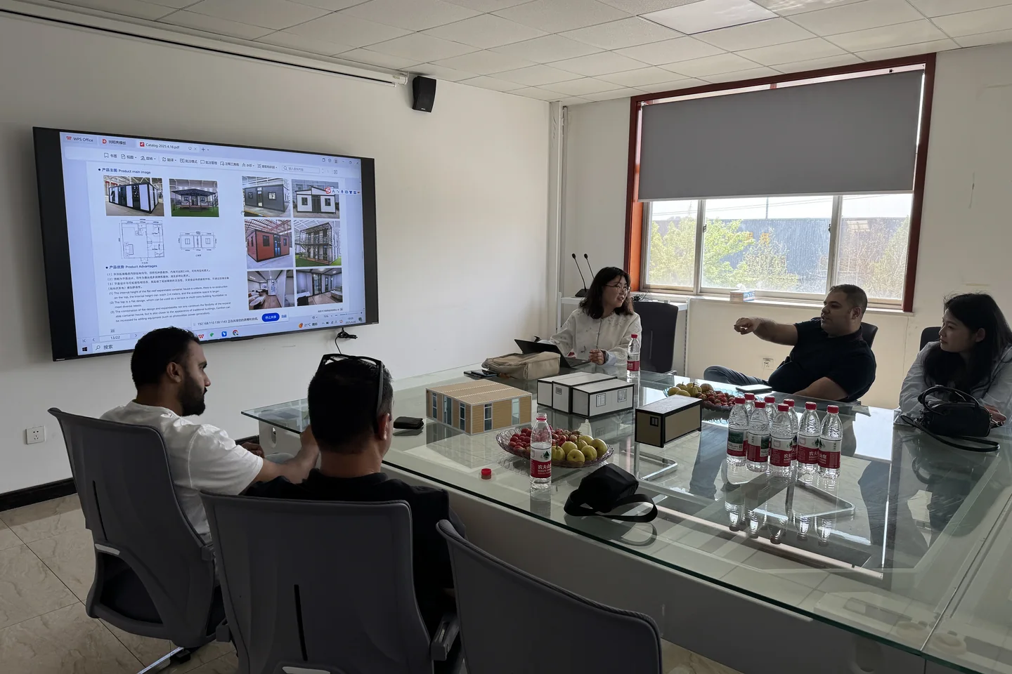 Customer design review meeting