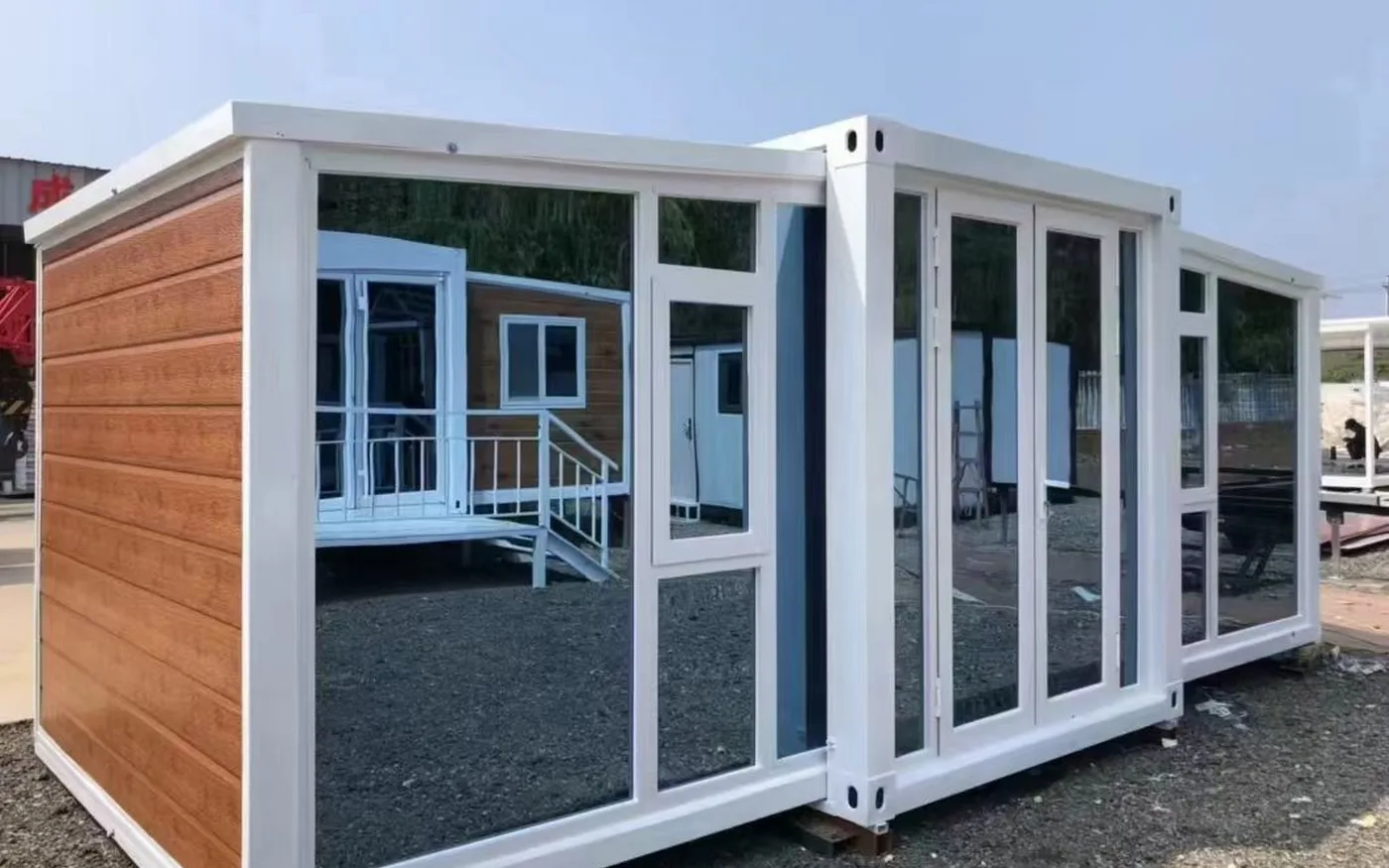 expandable house total project cost factory, freight and site work exterior and construction reference