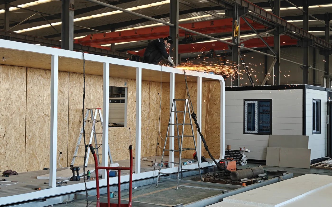 international shipping for modular buildings documents and handover exterior and construction reference