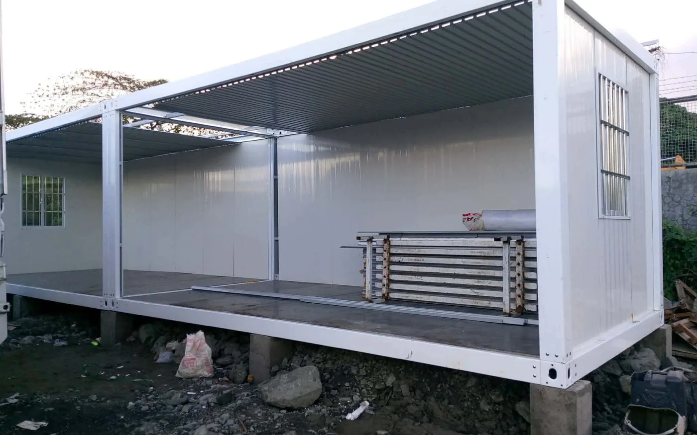 how to write a prefab house design and material specification exterior and construction reference