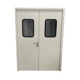 Double Steel Door with Vision Panels (D36)