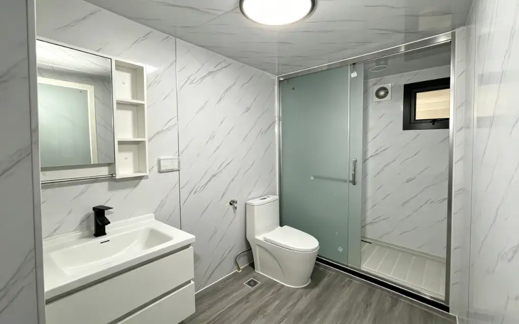 20ft Single-Wing Expandable Container House interior thumbnail 3