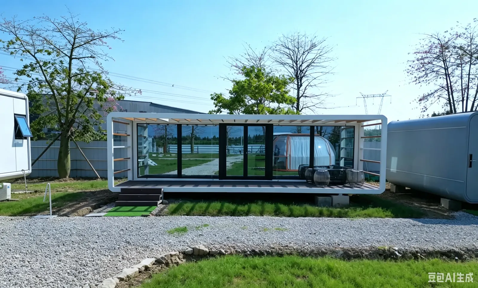 30ft Apple Cabin House exterior thumbnail 5
