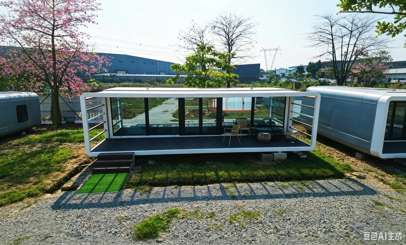 30ft Apple Cabin House exterior thumbnail 9