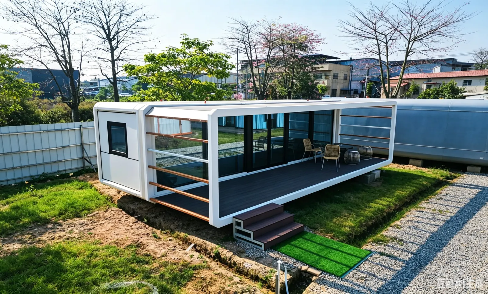 30ft Apple Cabin House exterior thumbnail 10