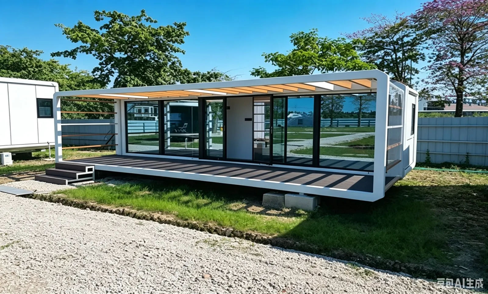 30ft Apple Cabin House exterior thumbnail 11