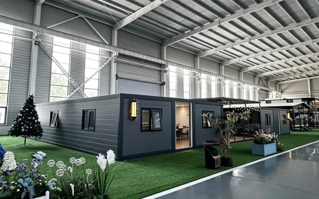 30ft Flat Roof Expandable Container House exterior thumbnail 4