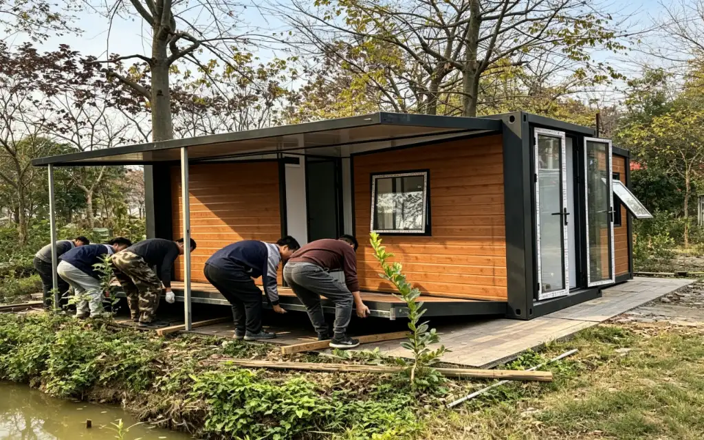 Backyard Guest House exterior thumbnail 5