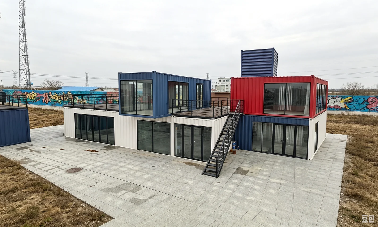Commercial Container Building exterior thumbnail 13
