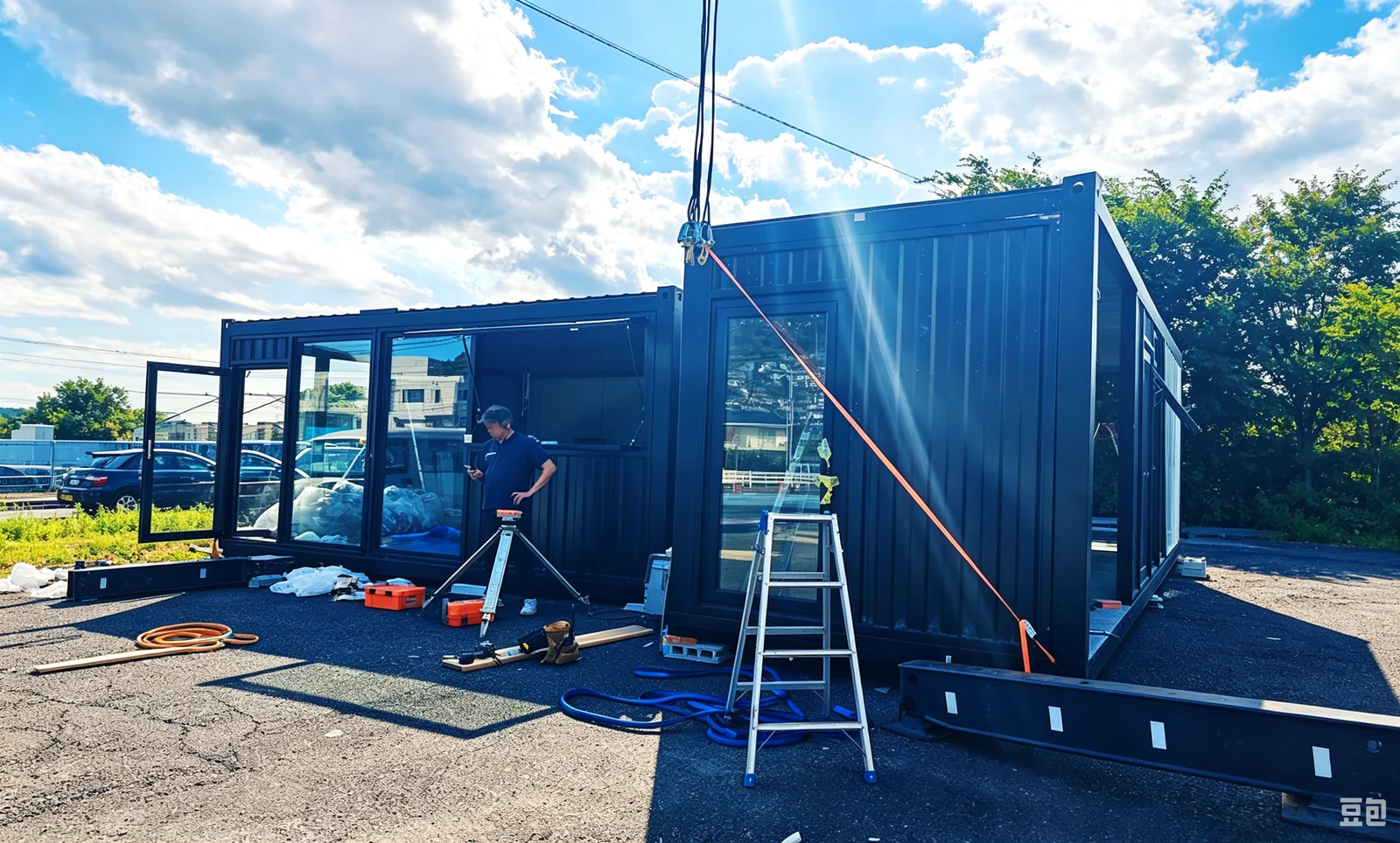 Commercial Container Building exterior thumbnail 19