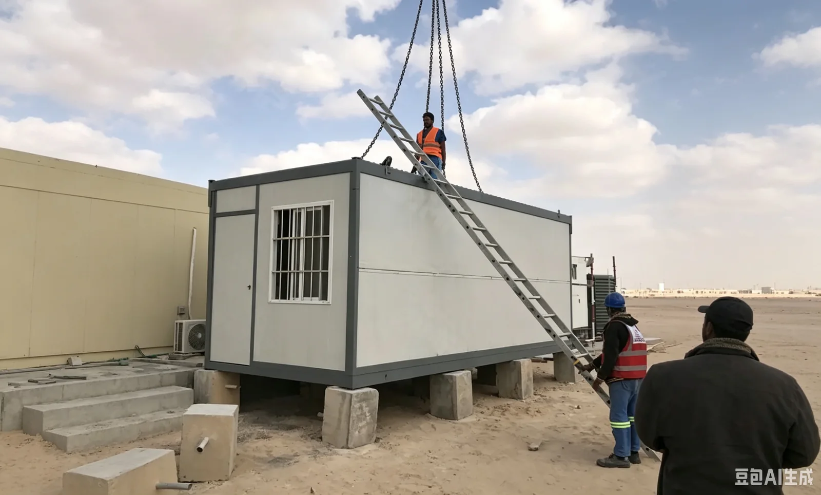 Foldable Container House exterior thumbnail 3