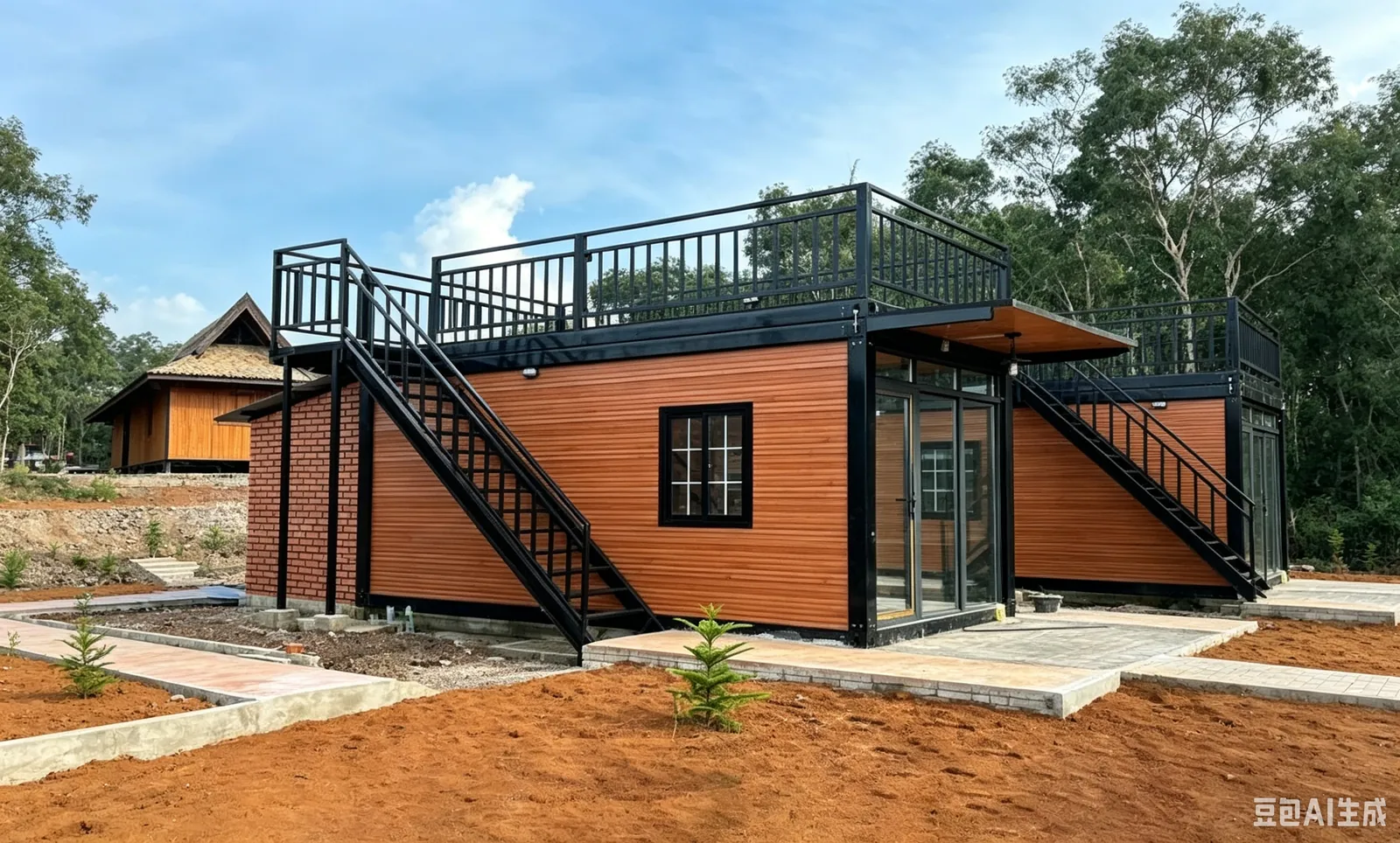 High-End Custom Detachable Container House exterior