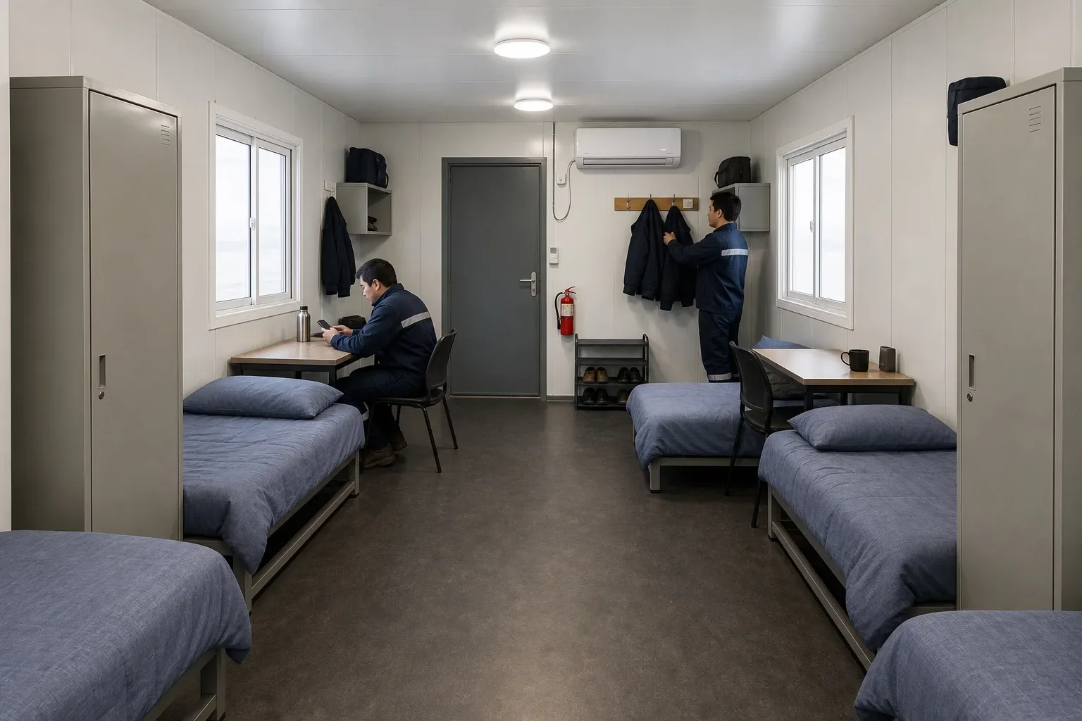 Mobile Prefab Office and Living Container House interior thumbnail 2