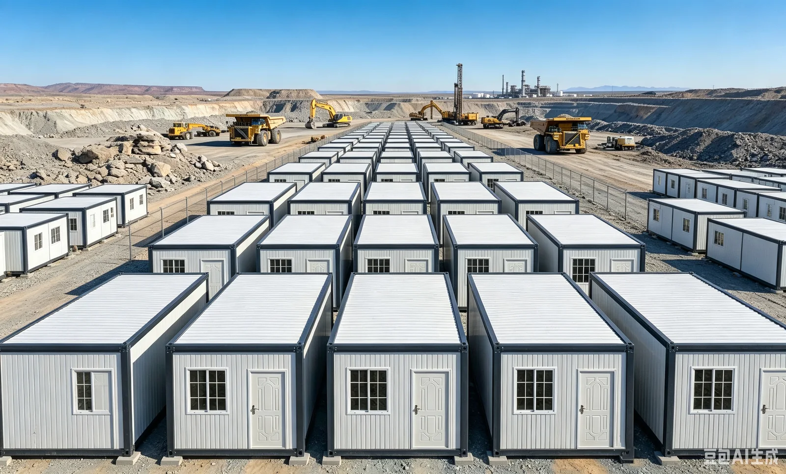 Prefab Container Office exterior