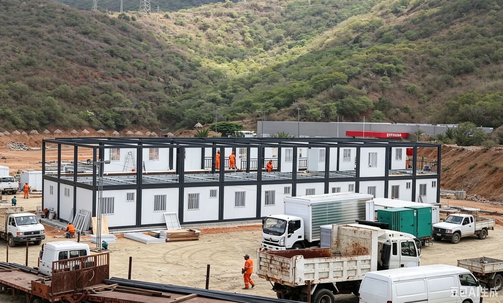 Prefab Container Office exterior thumbnail 2