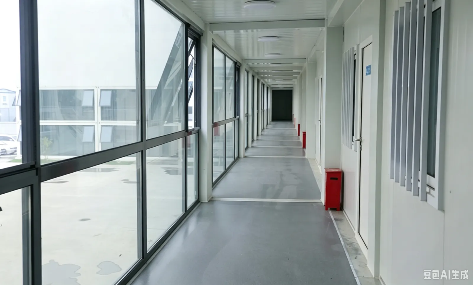 Quick-Assembly Detachable Container House interior thumbnail 13