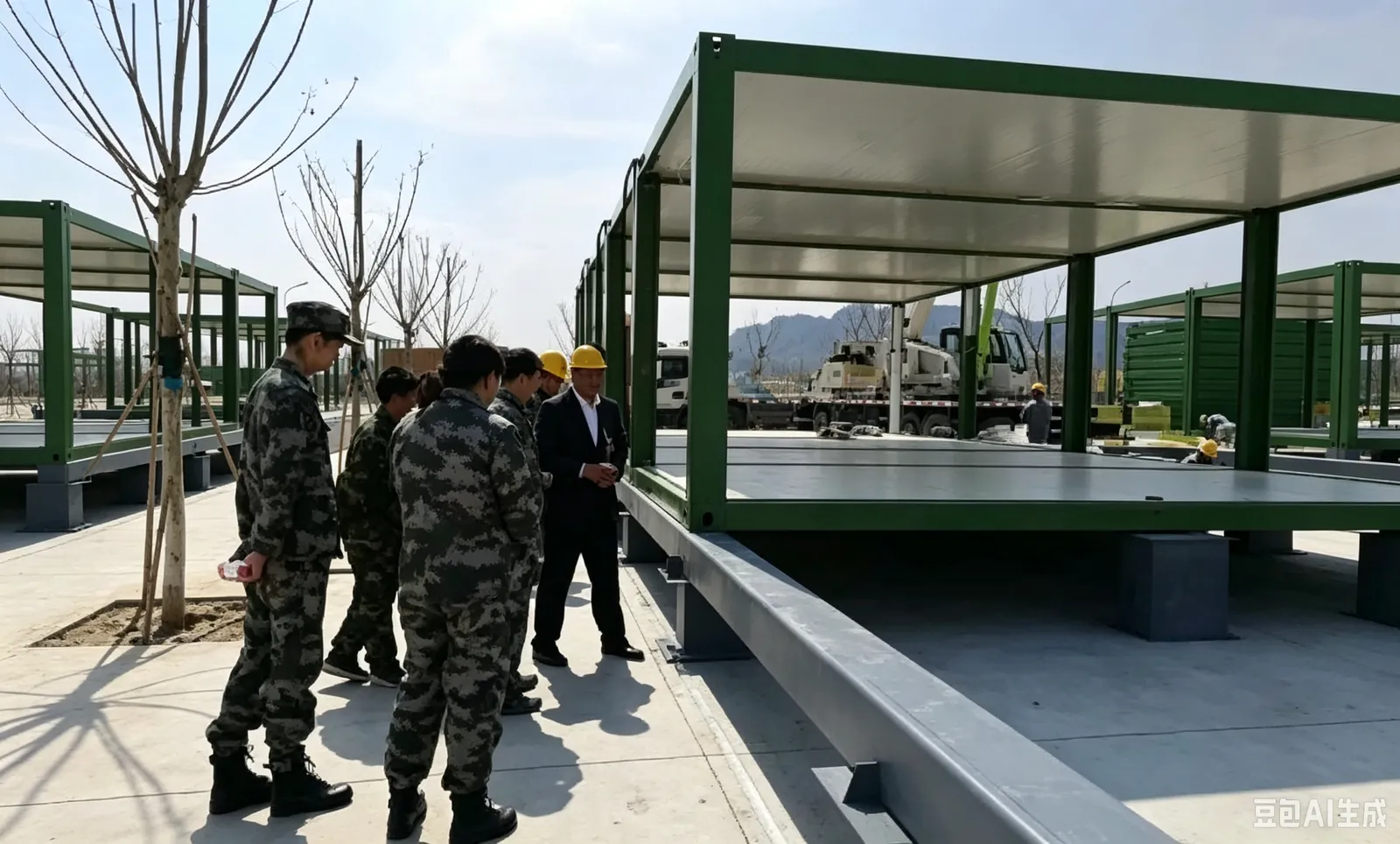 School & Military Quick-Assembly Flat-Pack Container exterior thumbnail 2