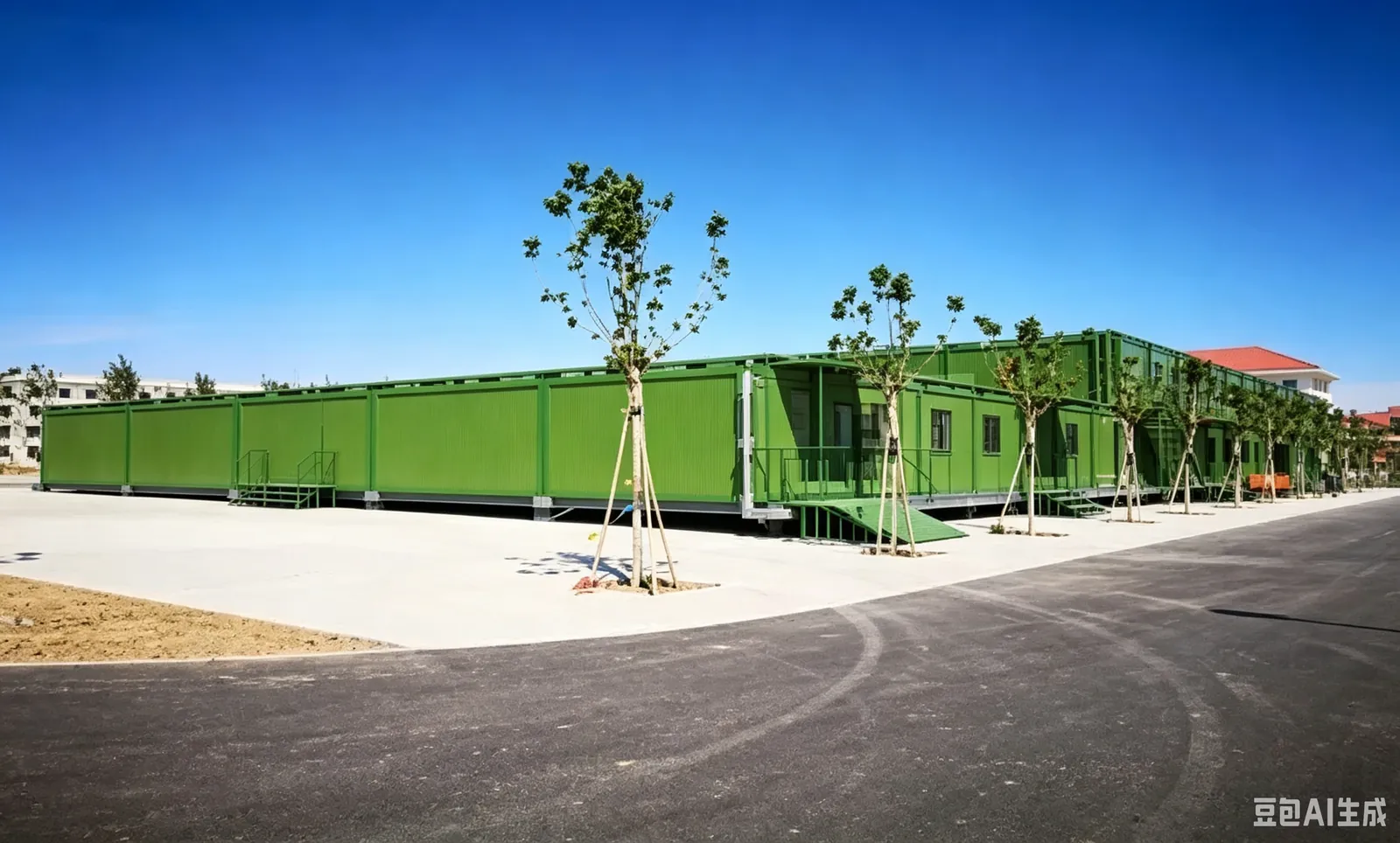 School & Military Quick-Assembly Flat-Pack Container exterior thumbnail 4