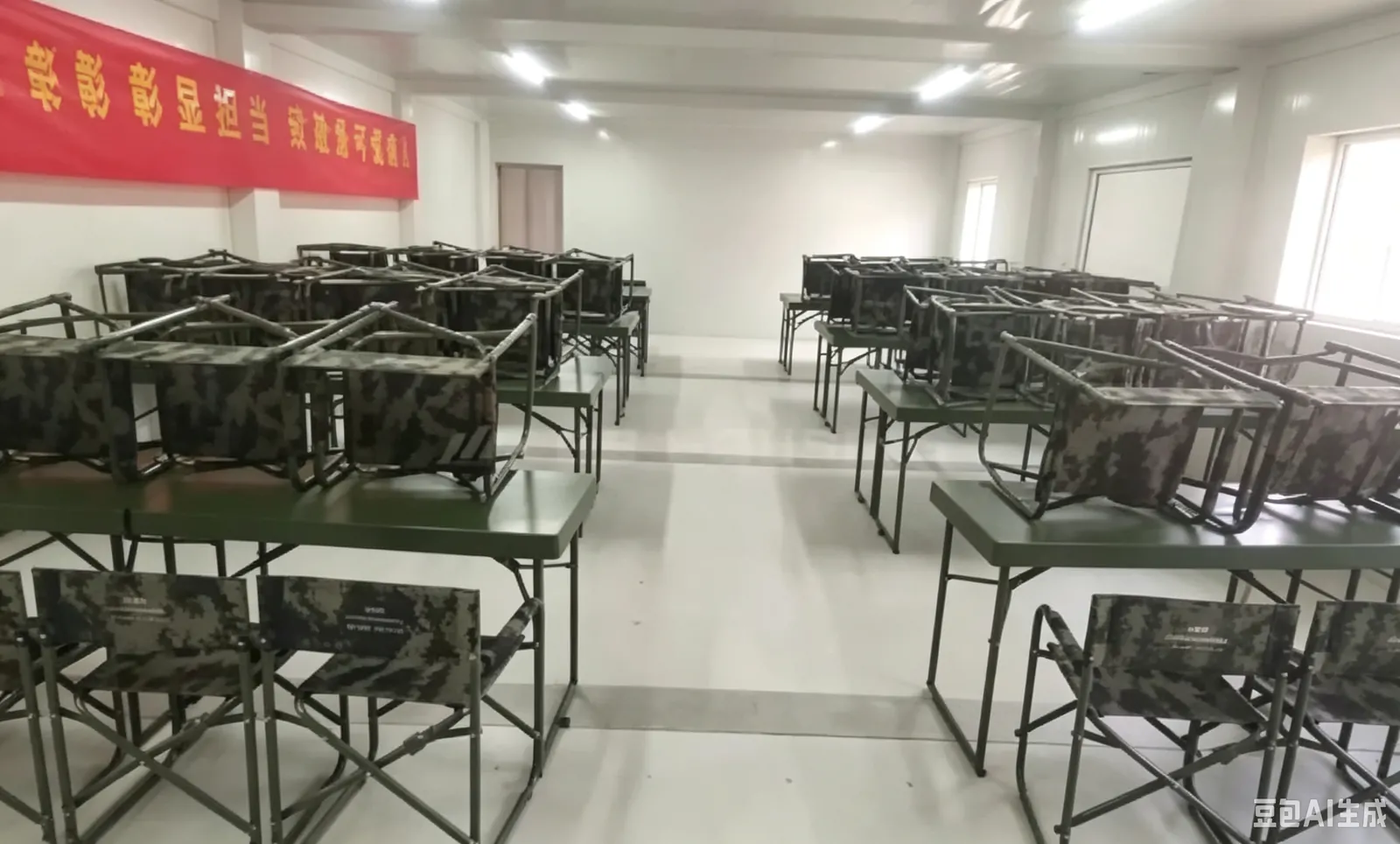 School & Military Quick-Assembly Flat-Pack Container interior thumbnail 3